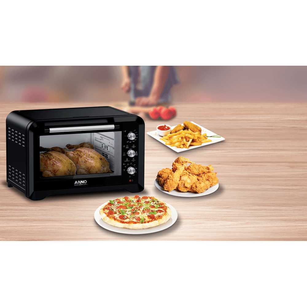 Forno Elétrico Arno Airfry 6 Em 1 40L FOR4 - 220v - Minha Seb